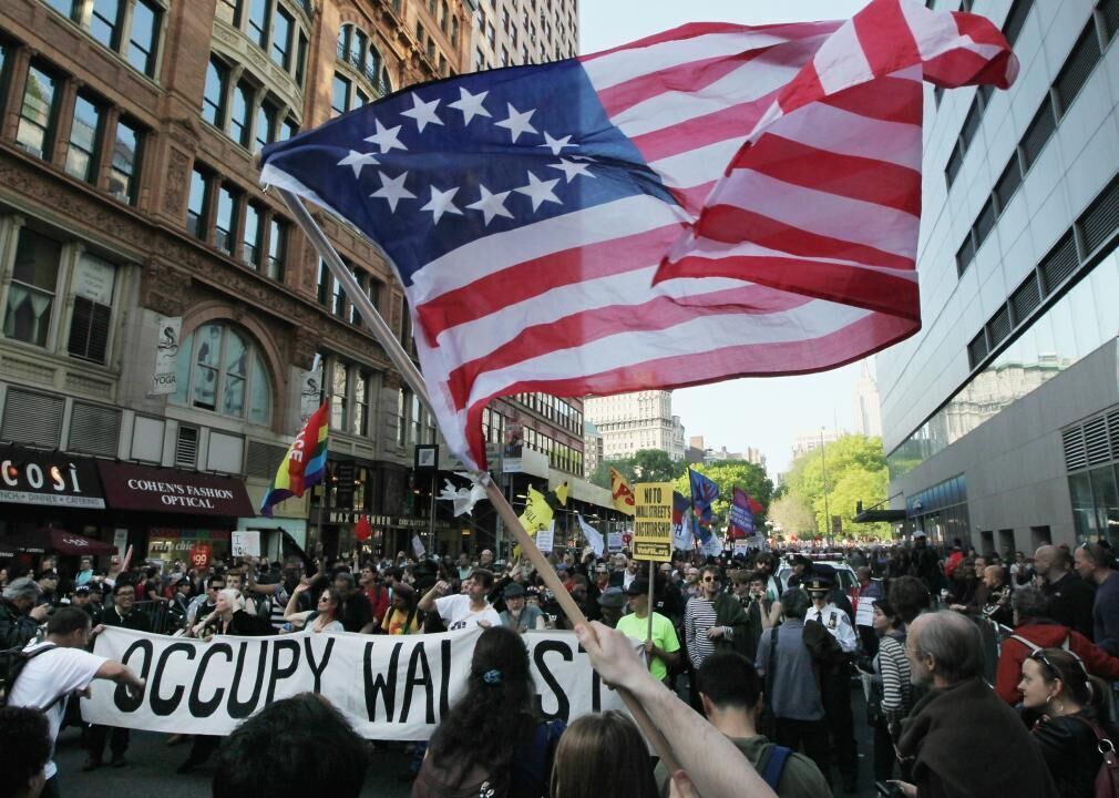 2011: Occupy Wall Street movement begins